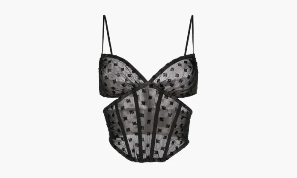 Misbhv Monogram Top Black