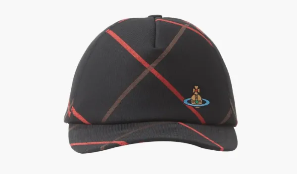 Vivienne Westwood Wool Baseball Cap Black