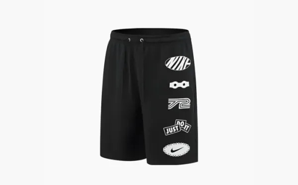Nike French Terry Flow Shorts Black