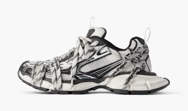 Balenciaga 3XL Sneaker Extreme Laces Logo WMNS White/Black
