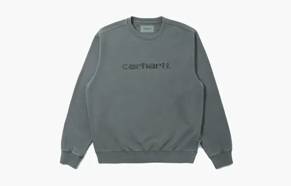 Carhartt WIP Script Washed Sweatshirt Grey