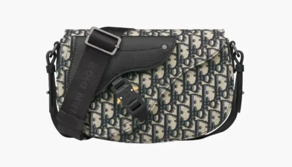 Dior Saddle Messenger Beige Calfskin