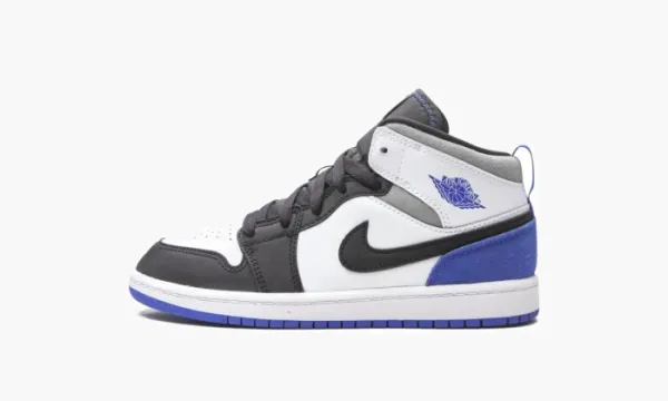 Air Jordan 1 Mid SE PS Royal Black Toe