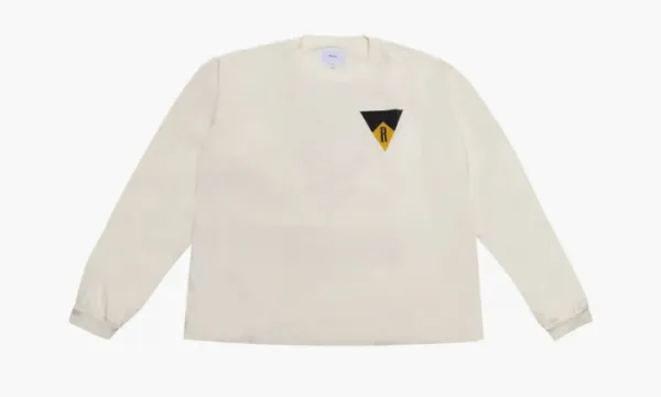 RHUDE Blood And Mud Long-sleeve Tee Vintage White
