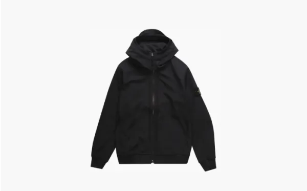 Stone Island Light Soft Shell-R Black