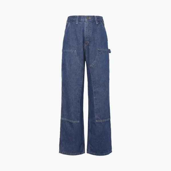 Carhartt Wide Leg Carpenter Jeans Dark Blue