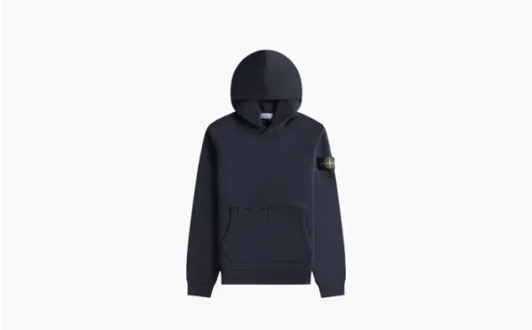 Stone Island Compass Patch Hoodie Black