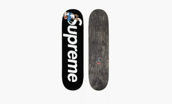 Supreme x Smurfs Skateboard Deck Black
