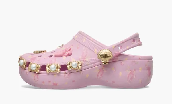 Crocs Classic Platform Clog x LoveShackFancy WMNS Ballerina Pink