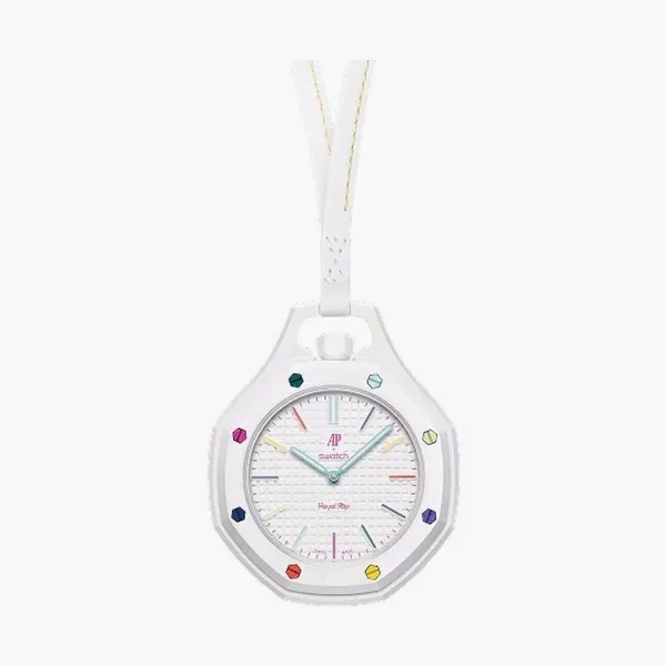 Swatch x Audemars Piguet Royal Pop HUIT BLANC