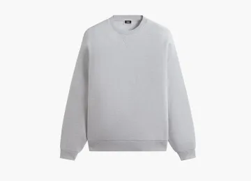 Kith Nelson Crewneck Light Heather Grey
