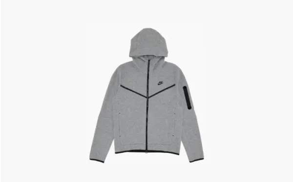 Nike Tech Fleece Zipper Cardigan "Heather Grey"
