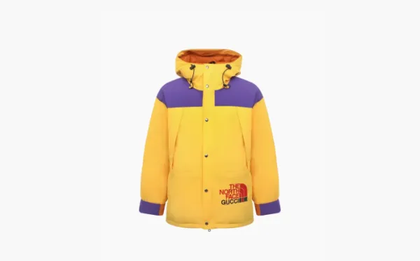 Gucci x The North Face Down Jacket Yellow/Purple