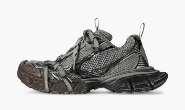 Balenciaga 3XL Sneakers Grey Brown Mesh