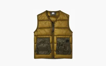 C.P. Company D.D Shell Vest Butternut Brown