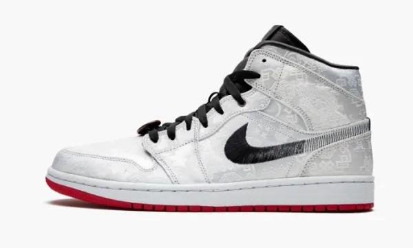 Air Jordan 1 Mid Fearless Edison Chen - Clot Silk