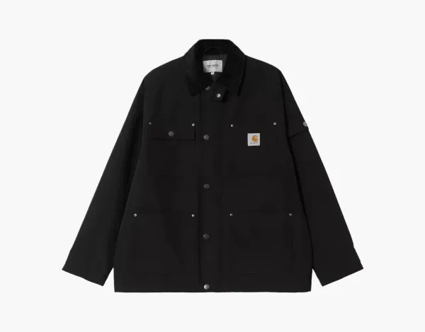 Carhartt WIP Clapton Chore Jacket Black