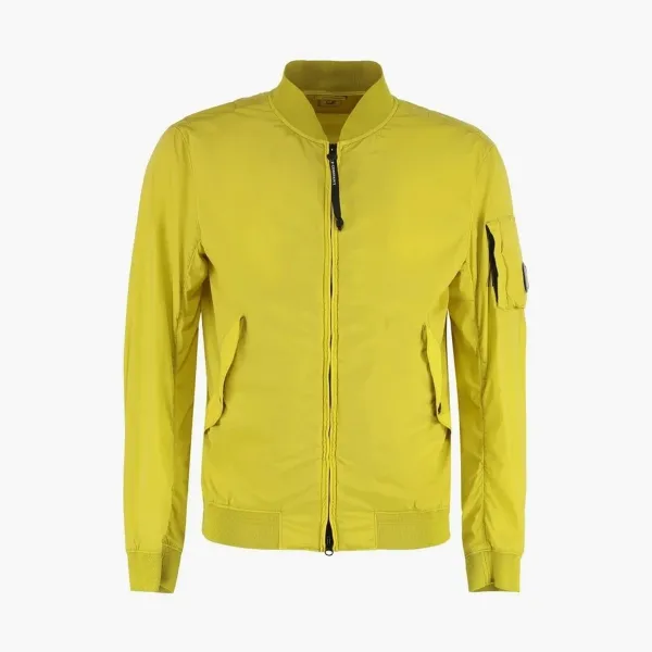 C.P. Company Nycra-R Lens Bomber Jacket Yellow