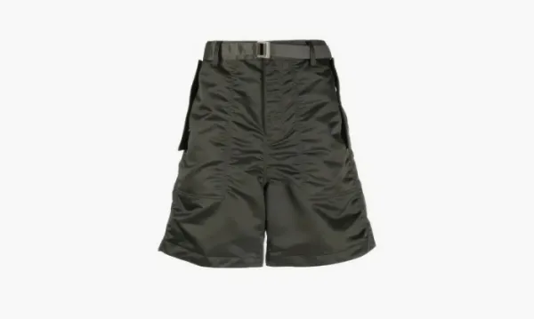 Sacai X Carhartt Shorts Dark Green