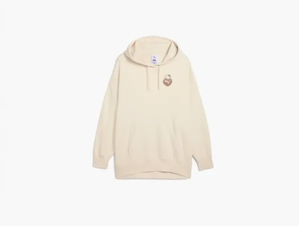 Puma x Hello Kitty and Friends Graphic Oversized Hoodie Women Alpine Snow