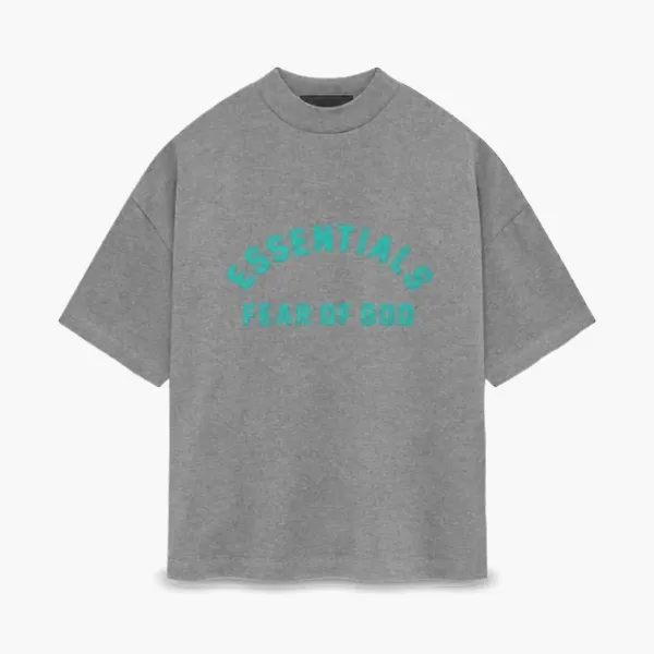 Футболка Fear Of God Essentials Heavy Crewneck Grey