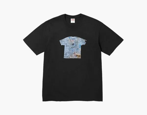 Supreme 30th Anniversary First Tee Black