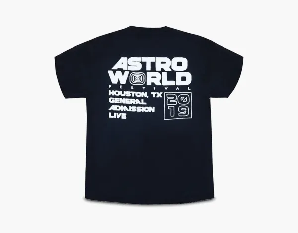 Travis Scott Cactus Jack Astroworld Festival Tee Navy
