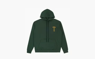 Chrome Hearts Hoodie Met T Bar-logo Green