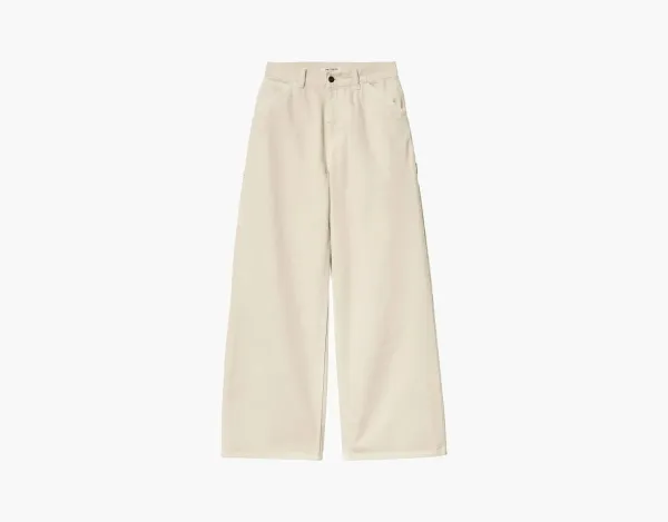 Carhartt WIP W' Jens Wide Leg Pant Cream
