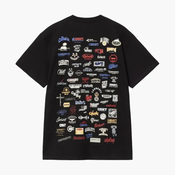 Carhartt WIP Logo Brands T-Shirt Black