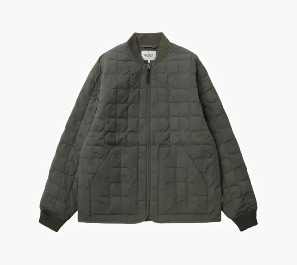 Carhartt WIP Skyler Quilted Liner Jacket Charcoal