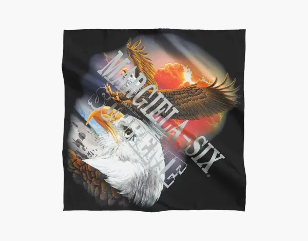 Supreme x MM6 Maison Margiela Eagle Silk Scarf Multicolor