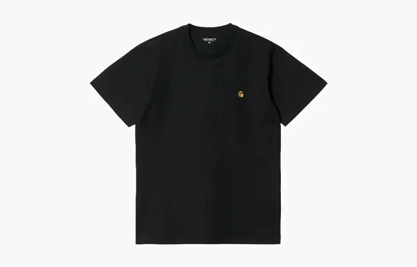 Carhartt WIP Chase Logo T-Shirt Black