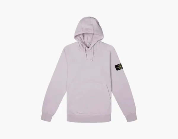 Stone Island Hooded Sweatshirt Rose Quartz