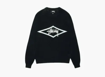 Stussy Surf Team Sweater Black