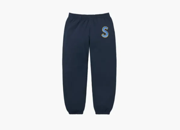 Supreme S Logo Sweatpant  Navy