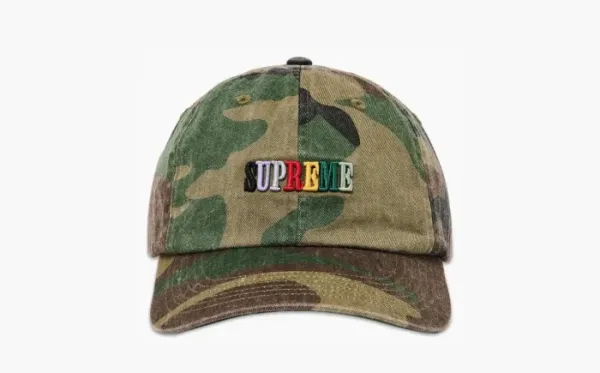 Supreme Pigment Dye 6-Panel Woodland Camo