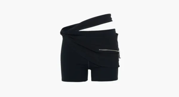 Nike x Jacquemus Drapped Bike Shorts Dark Blue