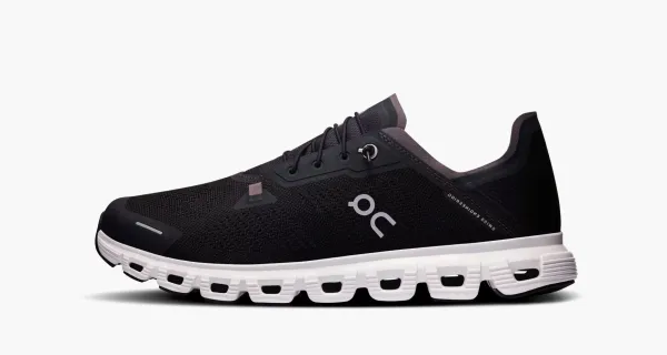 On Cloud 6 Coast Black White