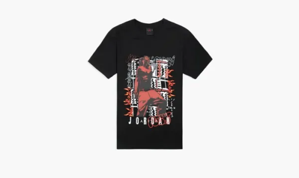 Travis Scott X Air Jordan Tee Black