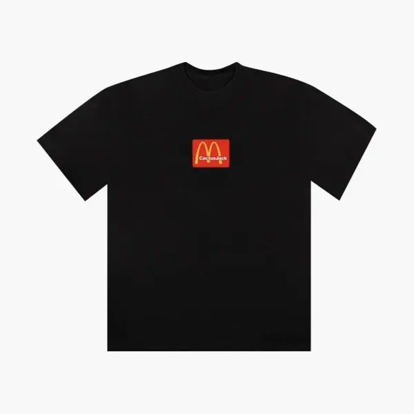 Cactus Jack by Travis Scott x McDonalds Sesame T-Shirt II Black