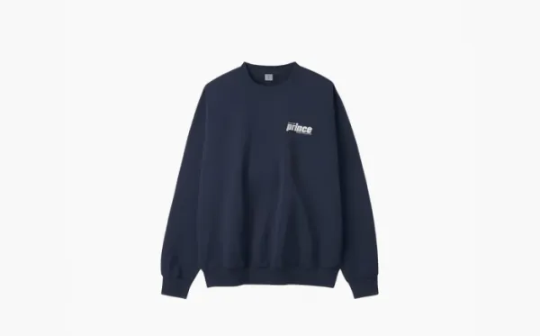 Sporty & Rich Prince Sporty Crewneck FW23 Marine Blue