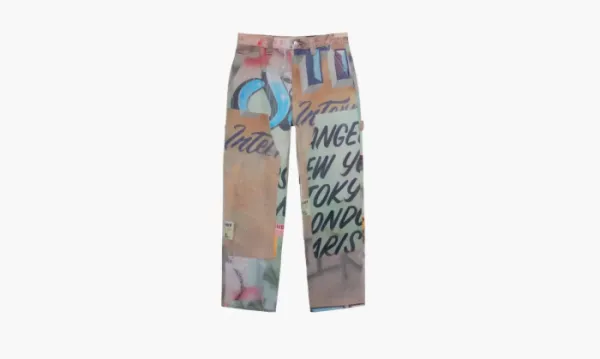 Nike Stussy Work Pants Canvas Multi