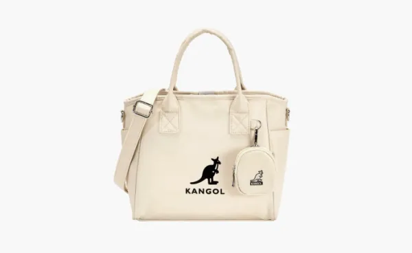 Kangol Fabric Handbag Ivory