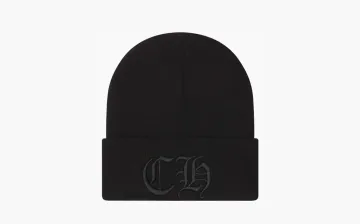 Chrome Hearts CH Logo Black Beanie Black