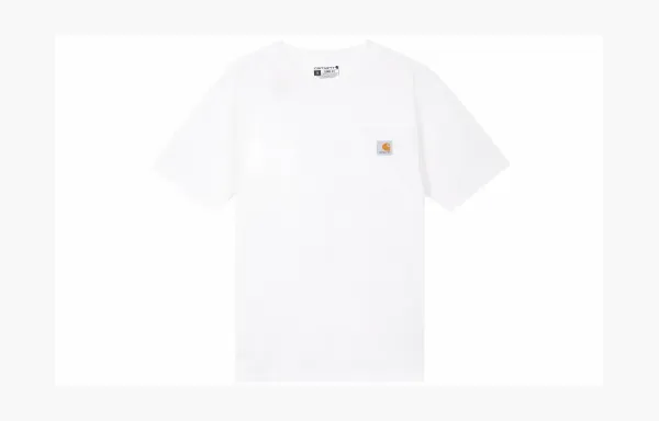 Carhartt K87 Heavyweight Pocket T-Shirt White
