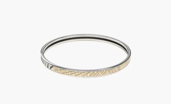 Hermes Bracelet Lanternes, Ballons et Cocardes Silver