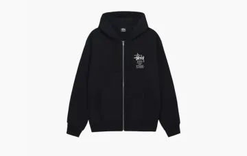 Stussy Well Suited Zip Hoodie Black