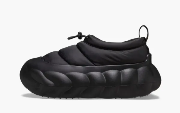 Crocs Overpuff Shorty Black