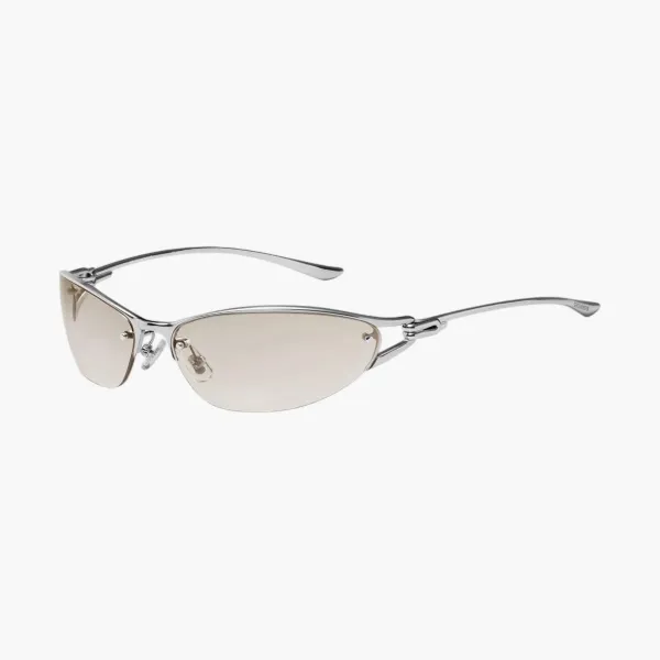 Gentle Monster Futura 02 Sunglasses Silver / Gray